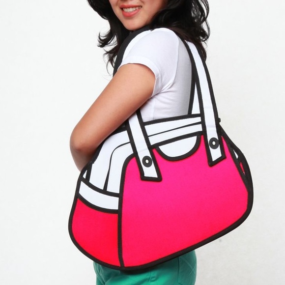 Jump From Paper Bags Hprare Cartoon Looking Handbag Jumpfrompaper Poshmark